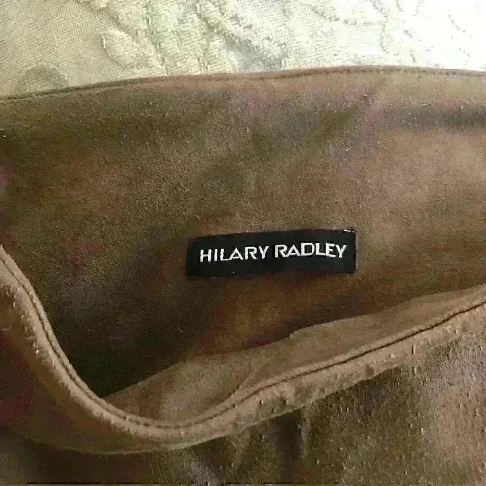 Hilary Radley  Legging Pull On Stretch Faux Suede High Waist Brown - Picture 7 of 10